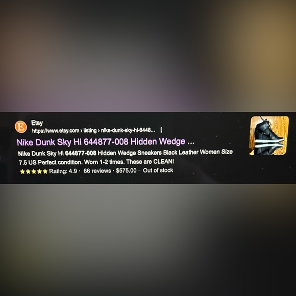 Nike Dunk Sky High - wedge sneakers - Picture 7 of 7